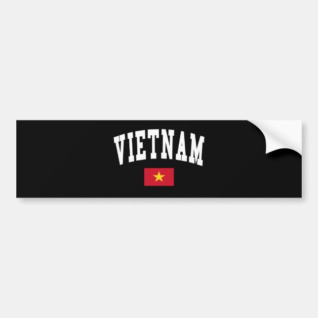 VIETNAM AUTOAUFKLEBER (Vorne)