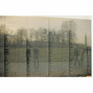 Vietnam-Denkmal Freistehende Fotoskulptur