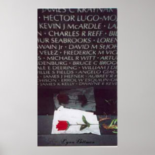 Vietnam-Denkmal Poster
