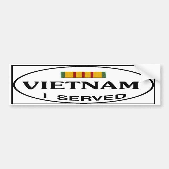 VIETNAM DIENTE AUFKLEBER AUTOAUFKLEBER (Vorne)