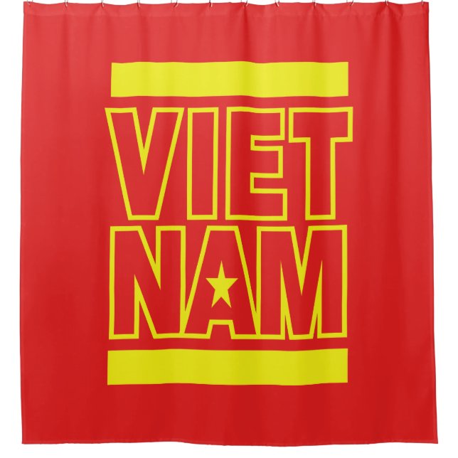 VIETNAM DUSCHVORHANG (Vorderseite)