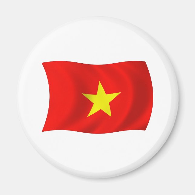 Vietnam Flag Magnet (Vorne)
