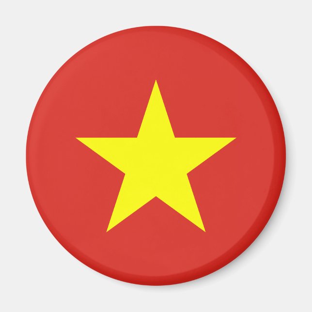 Vietnam Flag Magnet (Vorne)