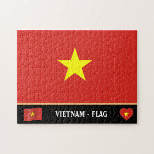 Vietnam Flag & Vietnam / Vietnam Puzzle