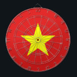Vietnam Flag Yellow Star Dartboard Dartscheibe<br><div class="desc">Vietnam-Flagge. Design auf der Tafel. Passende Kleidung,  Accessoires,  Büroprodukte,  Zuhause-Produkte und mehr...  Vergiss nicht die ganze Sammlung.</div>