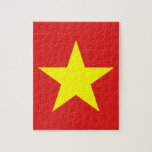 Vietnam Flag Yellow Star Puzzle<br><div class="desc">Vietnam-Flagge. Design auf Rätseln. Passende Kleidung,  Accessoires,  Büroprodukte,  Zuhause-Produkte und mehr...  Vergiss nicht die ganze Sammlung.</div>