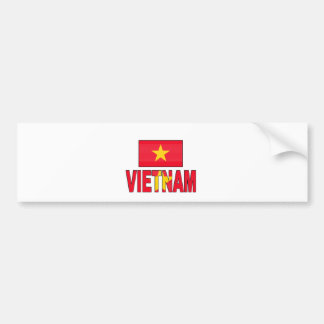 Vietnam-Flagge Autoaufkleber