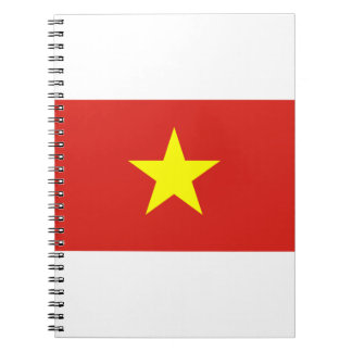 Vietnam-Flagge Notizblock