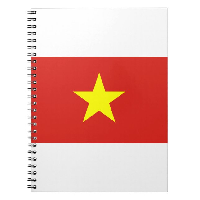 Vietnam-Flagge Notizblock (Vorderseite)