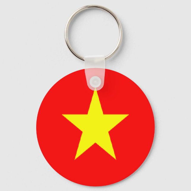 vietnam-Flagge Schlüsselanhänger (Vorderseite)