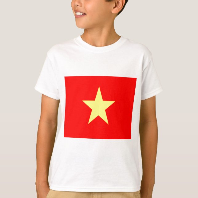 vietnam-Flagge T-Shirt (Vorderseite)