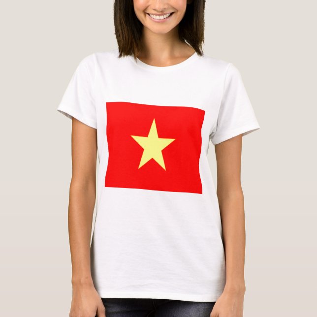 vietnam-Flagge T-Shirt (Vorderseite)