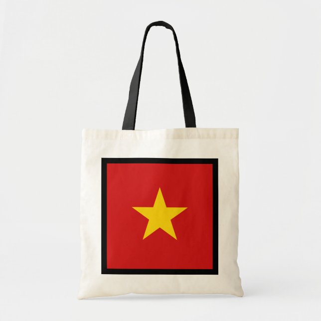 Vietnam-Flaggen-Tasche Tragetasche (Vorne)