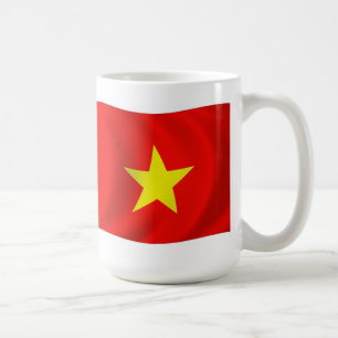 Vietnam-Flaggen-Tasse Tasse
