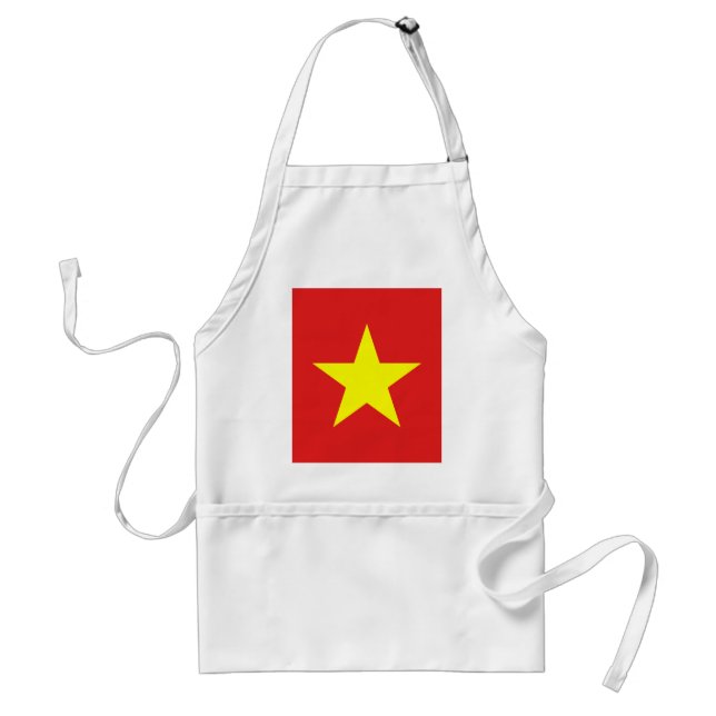 Vietnam - Flaggenstern-Schürze Schürze (Vorne)