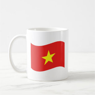 Vietnam-Flaggenwelle Tasse