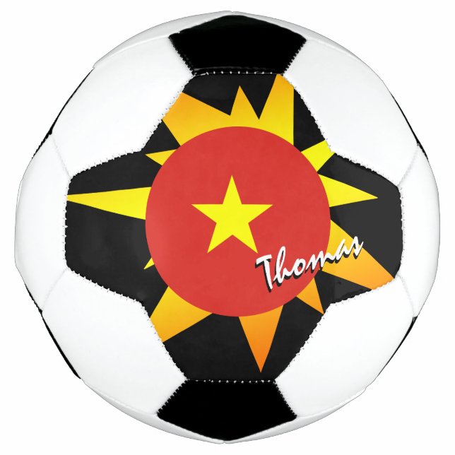 Vietnam Football & Vietnamesisch Flag / BANG Fußball (Vorderseite)