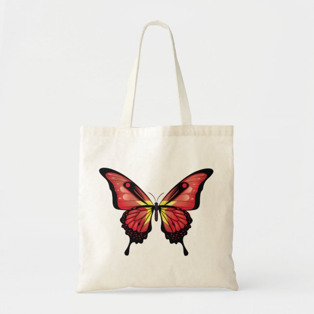 Vietnam Frack Butterfly Flag Tragetasche (Vorne)