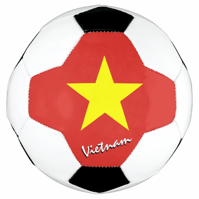 Vietnam - Fußball und Vietnameflagge / Sport (Vorderseite)