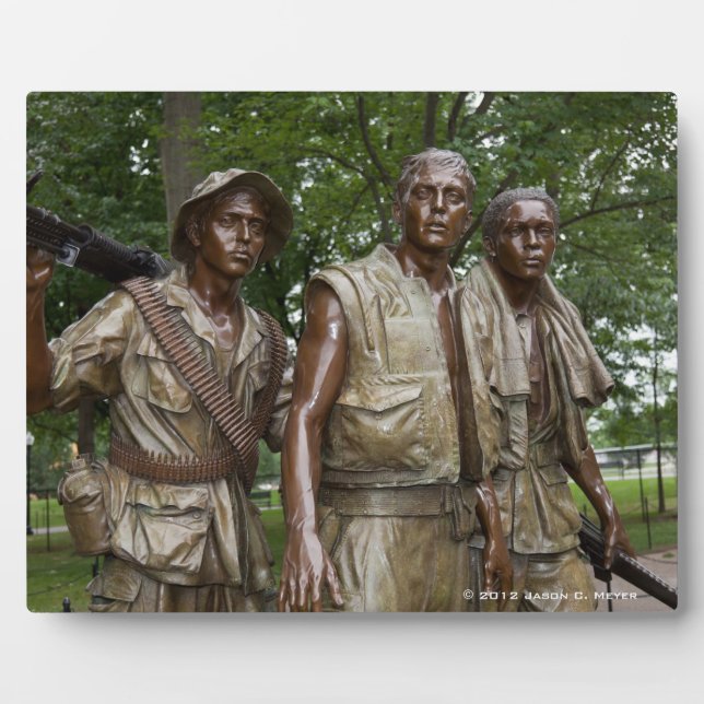 Vietnam-Gedenkstätte Fotoplatte (Vorderseite)