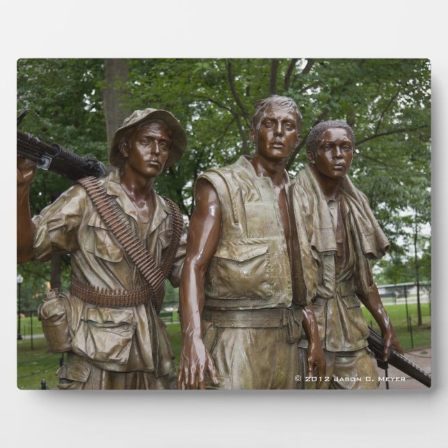 Vietnam-Gedenkstätte Fotoplatte (Vorderseite)