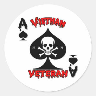 Vietnam - Geschenke 1972 bis 1973 Runder Aufkleber