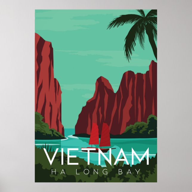 Vietnam Ha Long Bay Poster (Vorne)