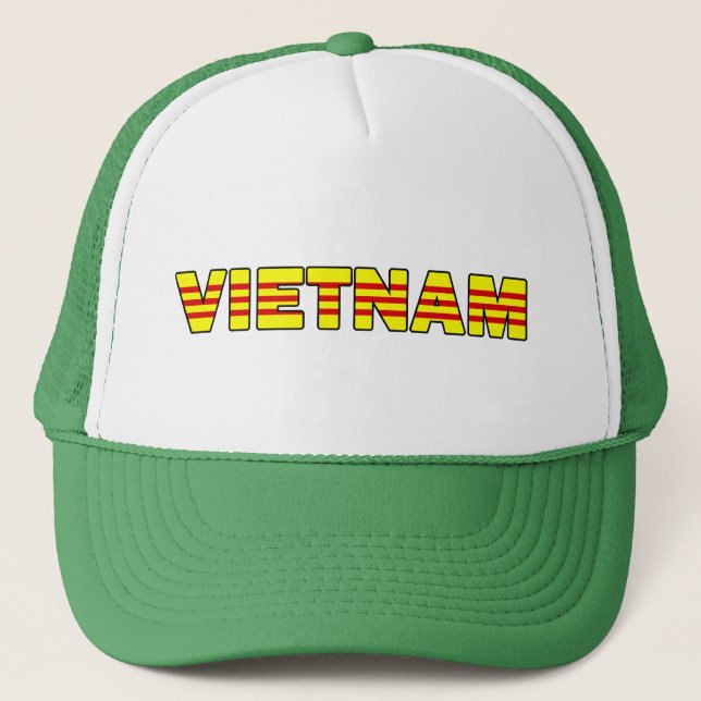 Vietnam Hat Truckerkappe (Vorderseite)