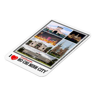 Vietnam - Ho Chi Minh City Saigon - Magnet