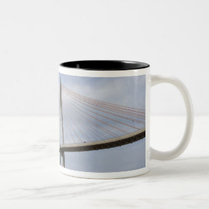 Vietnam, Ho-Chi-Minh-Stadt, auch Saigon genannt).  Zweifarbige Tasse
