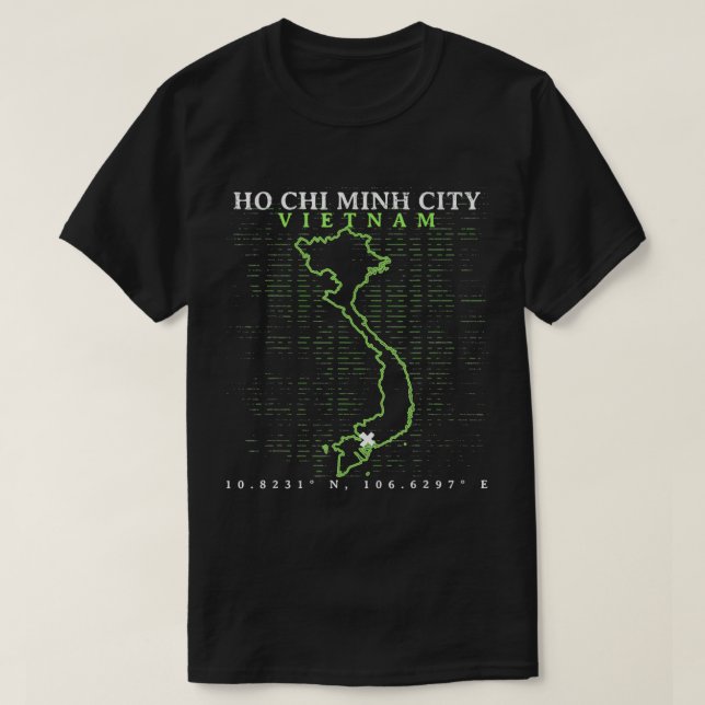 Vietnam Ho Chi Minh T-Shirt (Design vorne)
