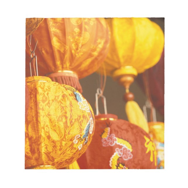 Vietnam, Hoi An Große Laternen, Souvenirs Notizblock (Vorderseite)