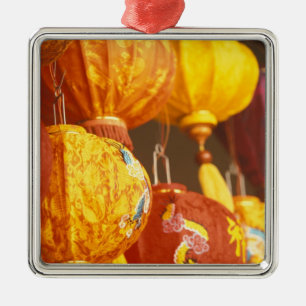 Vietnam, Hoi An Large Laternen, Souvenirs Silbernes Ornament