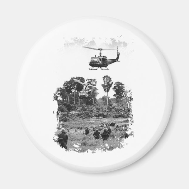 Vietnam Huey Landing Magnet (Vorne)