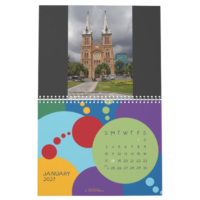 VIETNAM IN BILDERN 2010 KALENDER (Jan 2027)