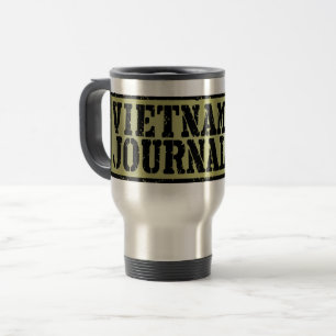 Vietnam Journal Logo travel mug Reisebecher