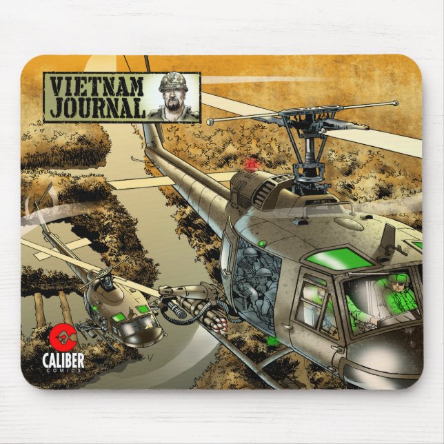 Vietnam Journal Patrouillenmaus Mousepad (Vorne)
