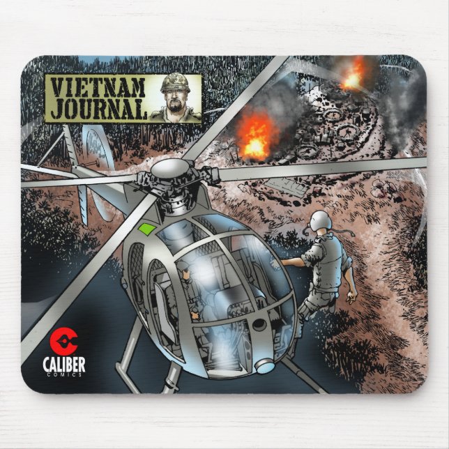 Vietnam Journal Ripcord-Mauspad Mousepad (Vorne)