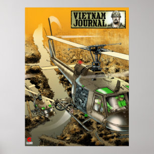 Vietnam Journal V1 Designplakat Poster