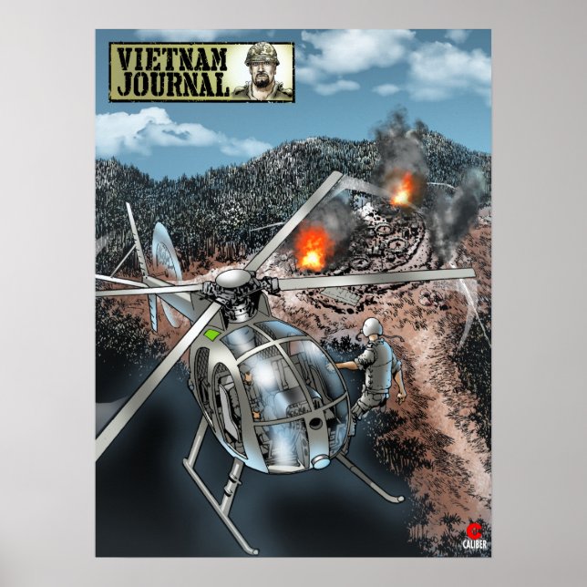Vietnam Journal V2 Designplakat Poster (Vorne)