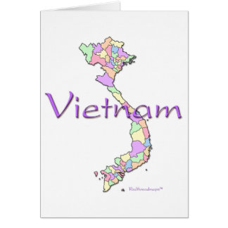 Vietnam-Karte