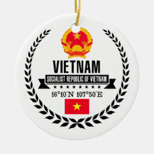 Vietnam Keramik Ornament