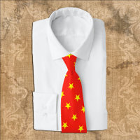 Vietnam Krawatte, Mode-Vietnamesisch-Flagge, Wirts