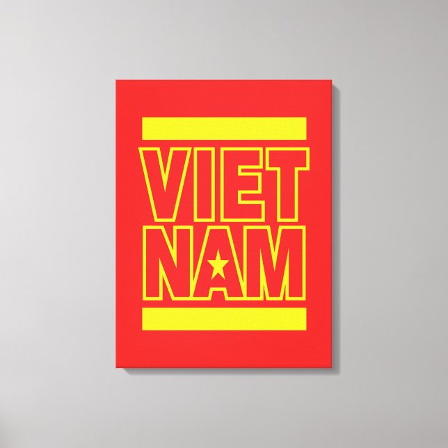 VIETNAM LEINWANDDRUCK (Vorderseite)