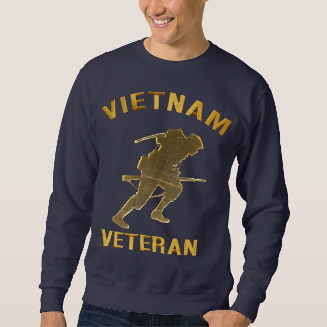 VIETNAM-LÖSER IN GOLD SWEATSHIRT (Vorderseite)