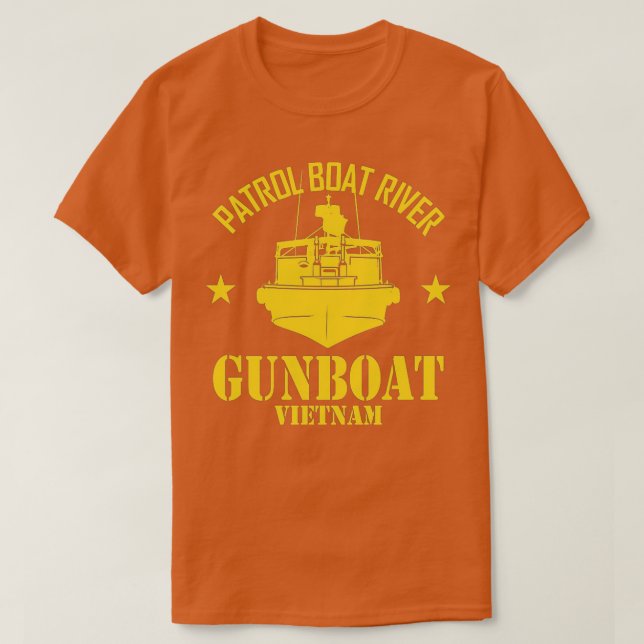 Vietnam Patrol Boat River PBR - Gunboat Vietnam by T-Shirt (Design vorne)