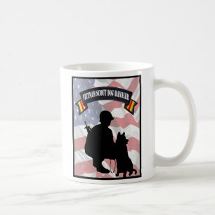 Vietnam-Pfadfinder-Hundeführer-Kaffeetasse Tasse
