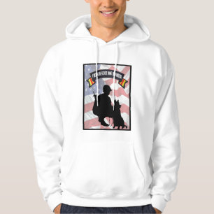 Vietnam-Pfadfinder-HundeführerHoodie Hoodie