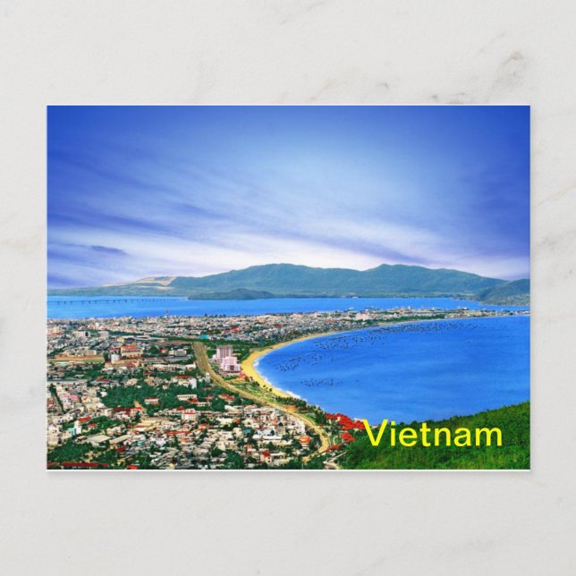 Vietnam Postkarte (Vorderseite)