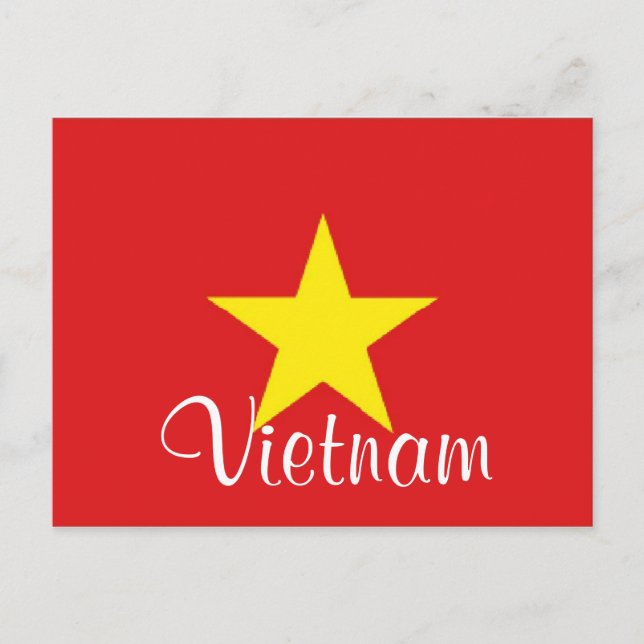 Vietnam Postkarte (Vorderseite)